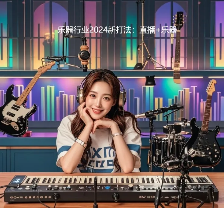กลยุทธ์ใหม่ในอุตสาหกรรมเครื่องดนตรีปี 2024: สตรีมมิ่งสด + เครื่องดนตรี สัมผัส...